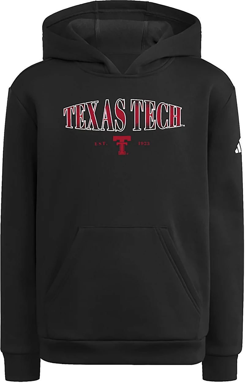 adidas Boys' Texas Tech University Vault Puffed Out Hoodie