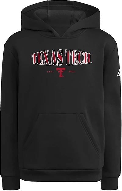adidas Boys' Texas Tech University Vault Puffed Out Hoodie