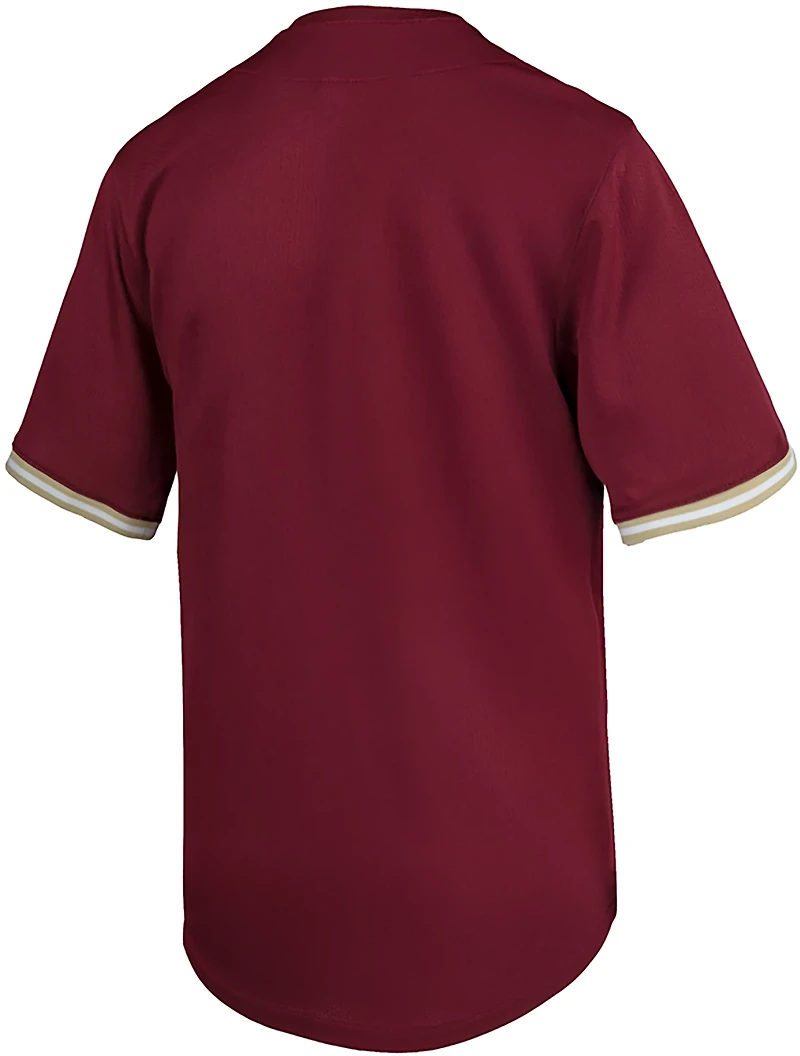 Nike Boys' Florida State Seminoles Limited Full Button Baseball Jersey