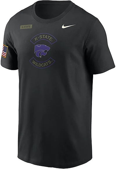 Nike Men's Kansas State University Military Appreciation Dri-FIT Graphic T-shirt