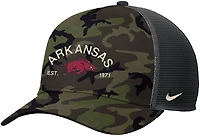 Nike Men's University of Arkansas Military Rise Trucker Cap