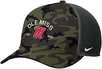 Nike Men's University of Mississippi Military Rise Trucker Cap