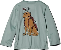 Magellan Outdoors Boys' Preschool Backpack Friends GFX Pocket Crew Long Sleeve Graphic T-shirt