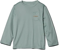 Magellan Outdoors Boys' Preschool Backpack Friends GFX Pocket Crew Long Sleeve Graphic T-shirt