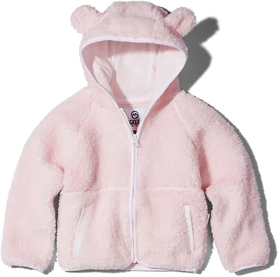 Magellan Outdoors Girls' Toddler Campfire Sherpa Fleece Jacket
