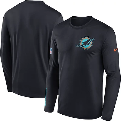 Nike Men's Dolphins Rivalry Legend Long Sleeve T-shirt