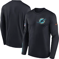 Nike Men's Dolphins Rivalry Legend Long Sleeve T-shirt