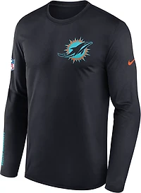 Nike Men's Dolphins Rivalry Legend Long Sleeve T-shirt