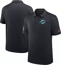 Nike Men's Miami Dolphins Rivalry Victory Stripe Polo Shirt