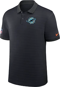 Nike Men's Miami Dolphins Rivalry Victory Stripe Polo Shirt