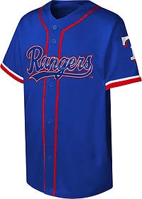 Outerstuff Boys' Texas Rangers 4-7 Fashion Baseball Jersey