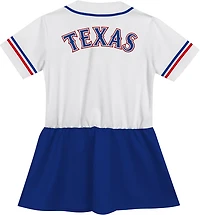 Outerstuff Toddler Girls' Texas Rangers Curveball Jersey Dress