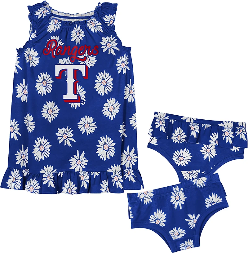 Outerstuff Toddler Girls' Texas Rangers Hop Skip Dress