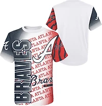 Outerstuff Youth Atlanta Braves Impact Hit Sublimated T-shirt