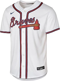 Nike Boys' Atlanta Braves Limited Home Jersey T-shirt