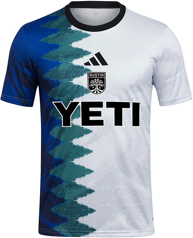 adidas Men's Austin FC MLS 25 Prematch Top Gaming Jersey