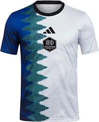 adidas Men's Houston Dynamo MLS 25 Prematch Top Gaming Jersey