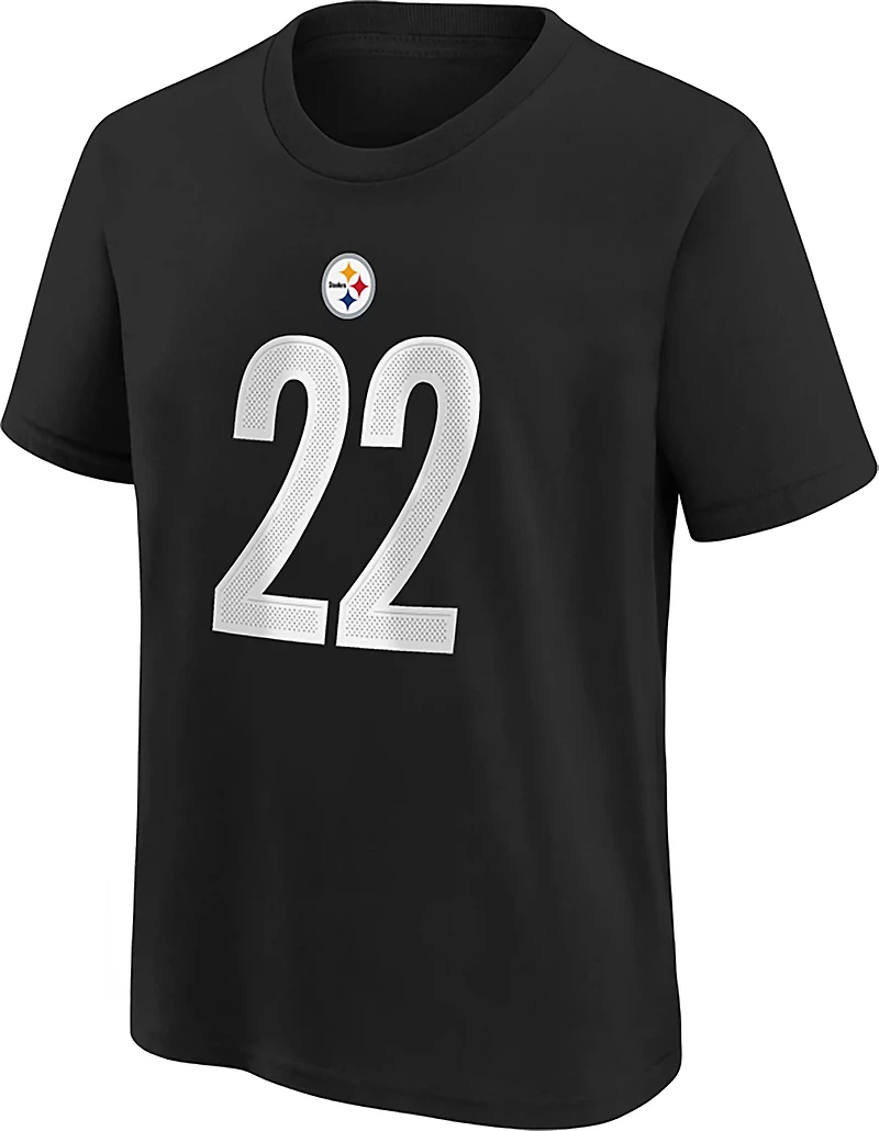 Nike Boys' Pittsburgh Steelers Najee Harris #22 Player T-shirt