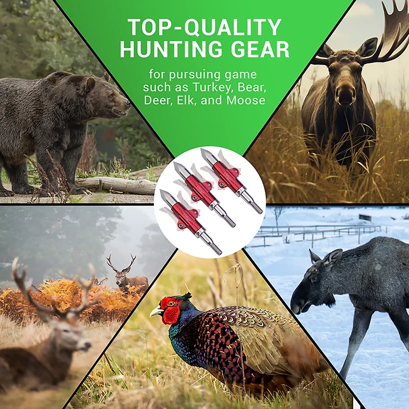 Rexpid II Mechanical Broadheads 3-Pack