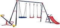 Delta Children FunZone Metal Swing Set
