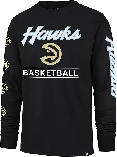 '47 Men's Atlanta Hawks City Edition Triplet Franklin Long Sleeve Shirt