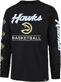'47 Men's Atlanta Hawks City Edition Triplet Franklin Long Sleeve Shirt