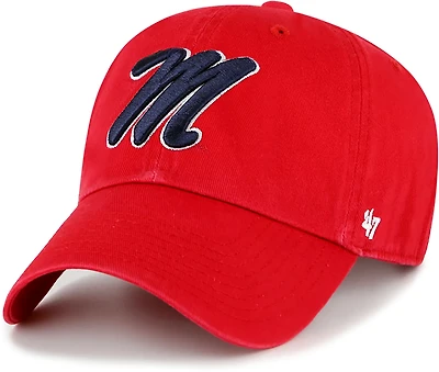 47 Brands Adults' Ole Miss Rebels Clean Up Cap