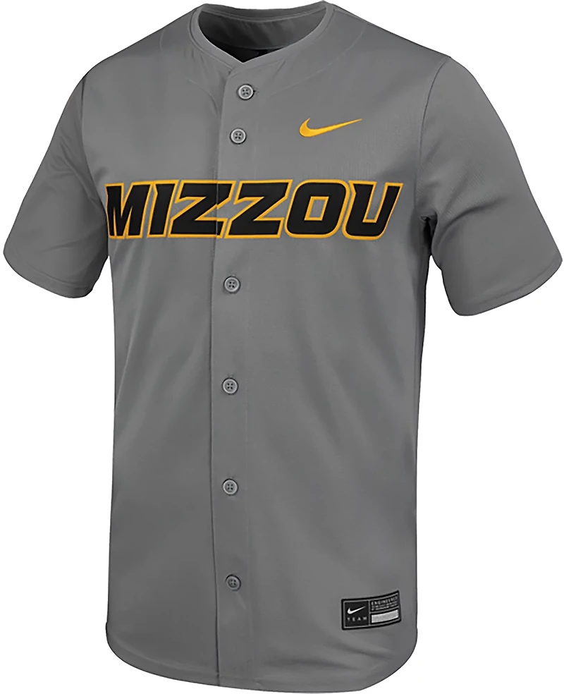 Nike Men's Missouri Limited Full Button Baseball Jersey