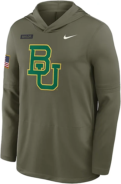 Nike Men's Baylor University Military Appreciation DF LWT Hoodie