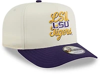 New Era Adults' Louisiana State University Chainstitch Snapback 9FIFTY A-Frame Cap