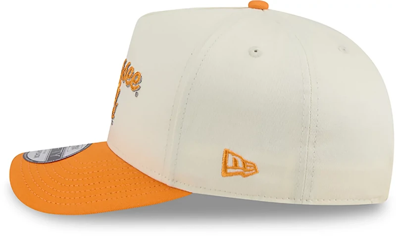 New Era Adults' University of Tennessee Chainstitch Snapback 9FIFTY A-Frame Cap