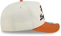 New Era Adults' University of Texas Chainstitch Snapback 9FIFTY A-Frame Cap