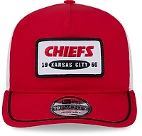New Era Men's Kansas City Chiefs Embroidered Patch Golfer Cap