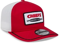 New Era Men's Kansas City Chiefs Embroidered Patch Golfer Cap