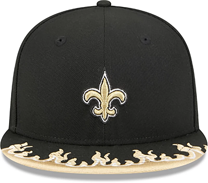 New Era Boys' New Orleans Saints Flame 9FIFTY Cap