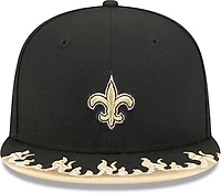 New Era Boys' New Orleans Saints Flame 9FIFTY Cap