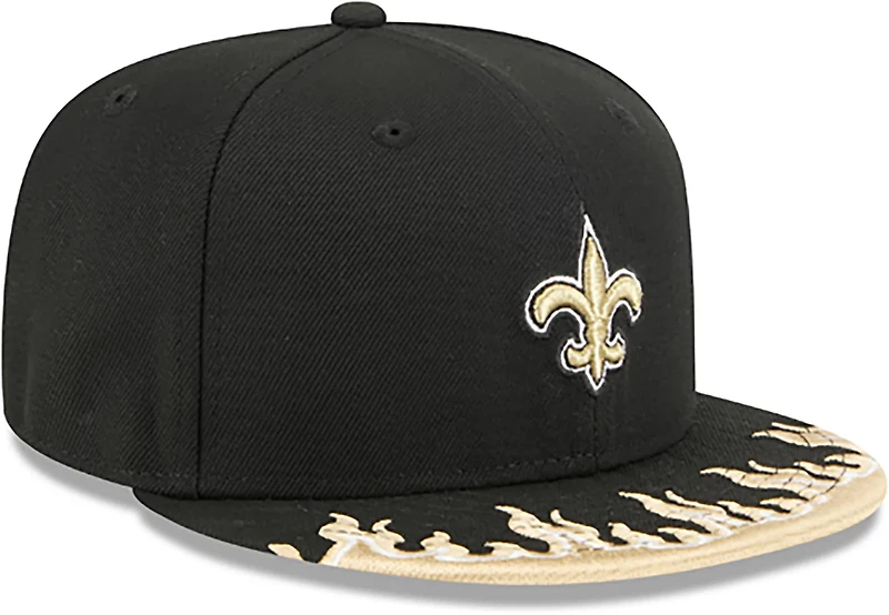 New Era Boys' New Orleans Saints Flame 9FIFTY Cap