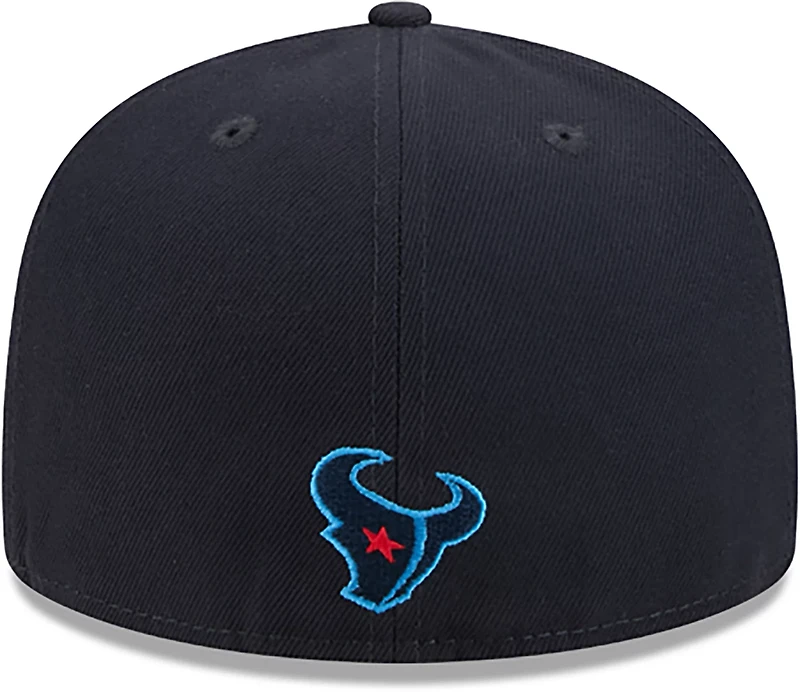New Era Men’s Houston Texans Tri Hit OTC 59FIFTY Cap
