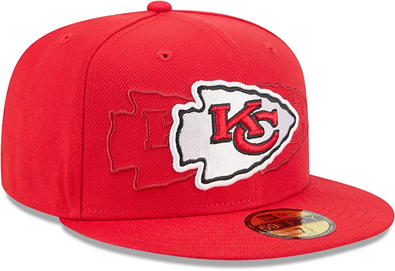 New Era Men’s Kansas City Chiefs Tri Hit OTC 59FIFTY Cap