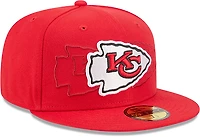 New Era Men’s Kansas City Chiefs Tri Hit OTC 59FIFTY Cap