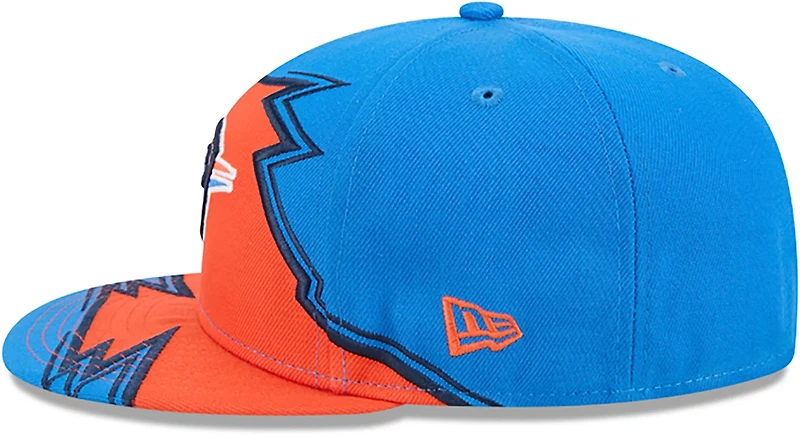 New Era Men's OKC Thunder Break Blue 59FIFTY Cap