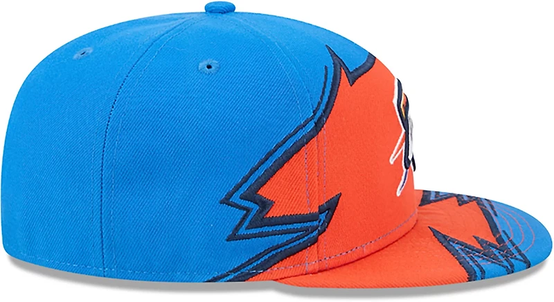 New Era Men's OKC Thunder Break Blue 59FIFTY Cap