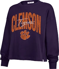 47 Women's Clemson Muse Sydney Long Sleeve Crew