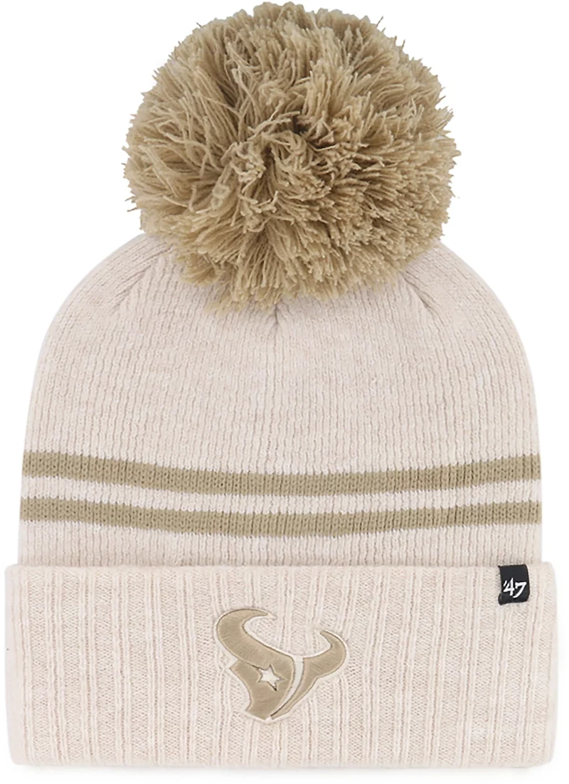 47 Texans Latte Cuff Knit Beanie