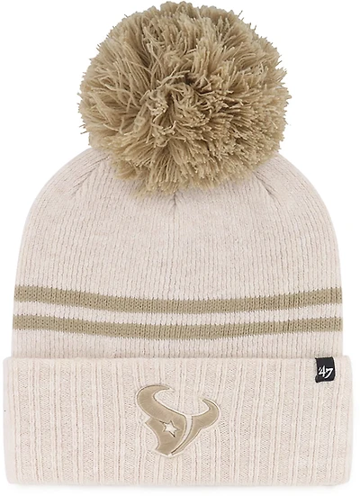 47 Texans Latte Cuff Knit Beanie