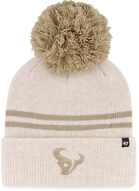 47 Texans Latte Cuff Knit Beanie