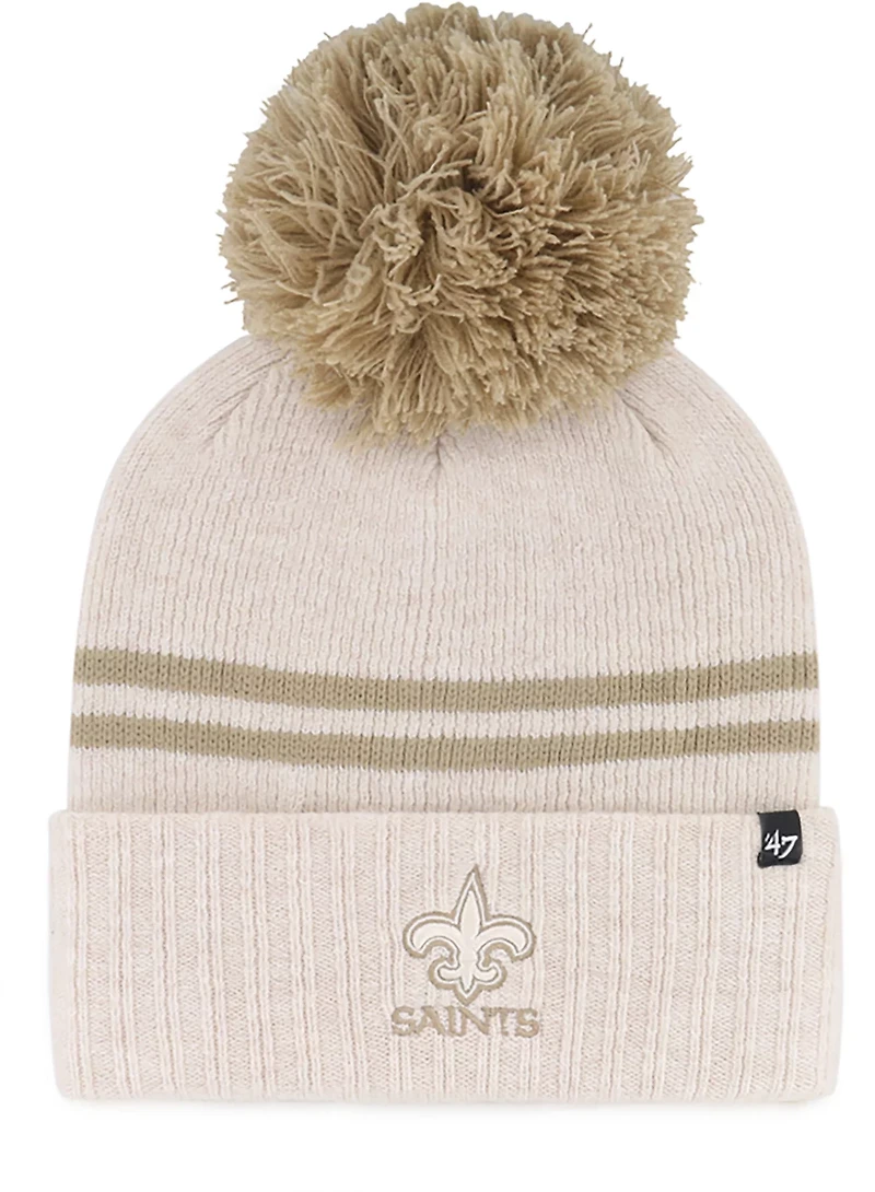 47 Saints Latte Cuff Knit Beanie