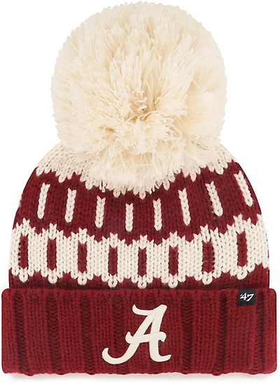 47 Brands Adults' Alabama Crimson Tide Felicity Cuff Knit Beanie