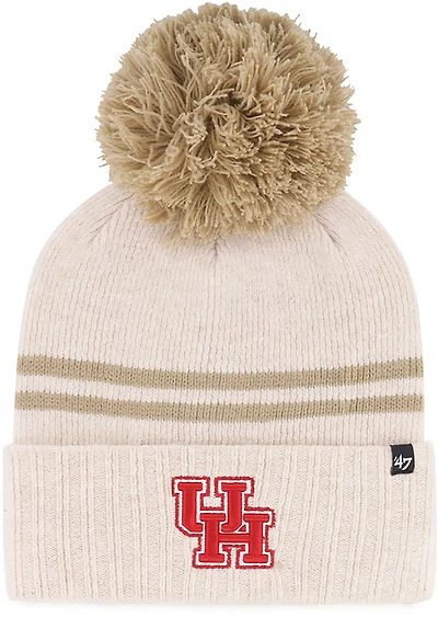 47 Brands Women's Houston Texans Latte Cuff Knit Cap