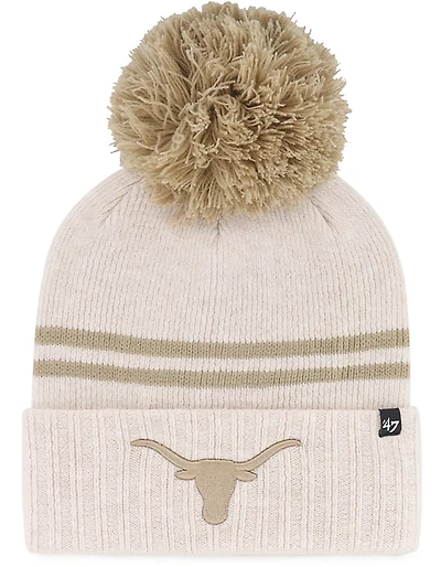 47 Brands Women's University of Texas Longhorns Latte Cuff Knit Cap